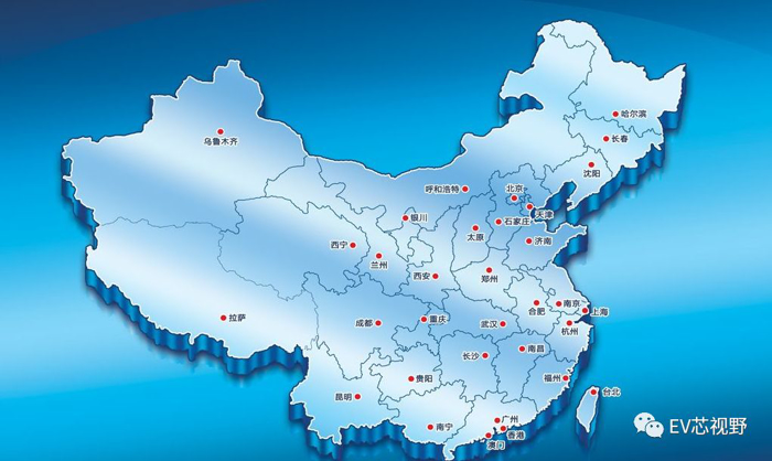 中國34省市新能源汽車產(chǎn)業(yè)規(guī)劃（二）：華北、華東12省市新能源汽車產(chǎn)業(yè)規(guī)劃